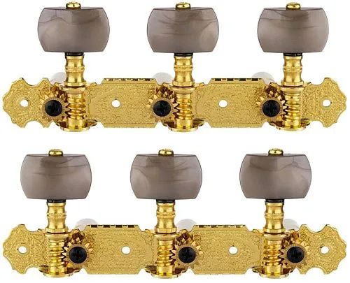 Alice AOS-020B4P Комплект колков на планке для классической гитары.