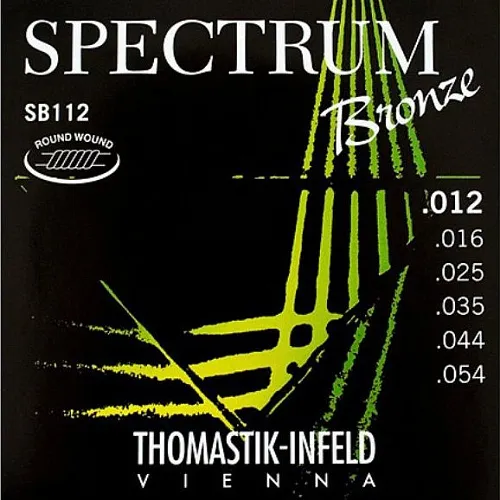Thomastik SB112 Spectrum Bronze (12-54) Комплект струн для акустической гитары.