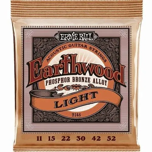 Ernie Ball 2148 (11-52) Комплект струн для акустической гитары.
